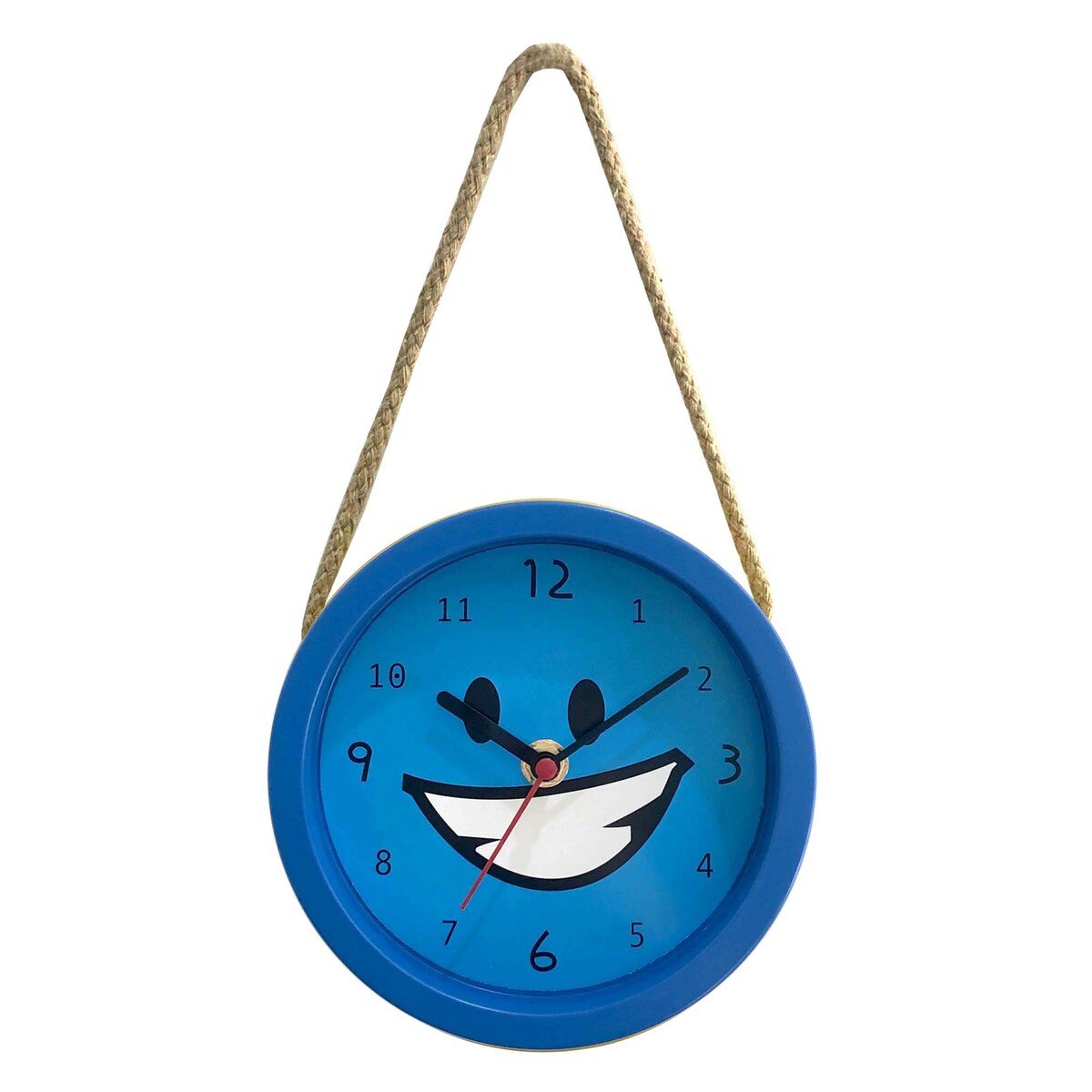 Maple Leaf Wall Clock Smile 15002 6inch Assorted