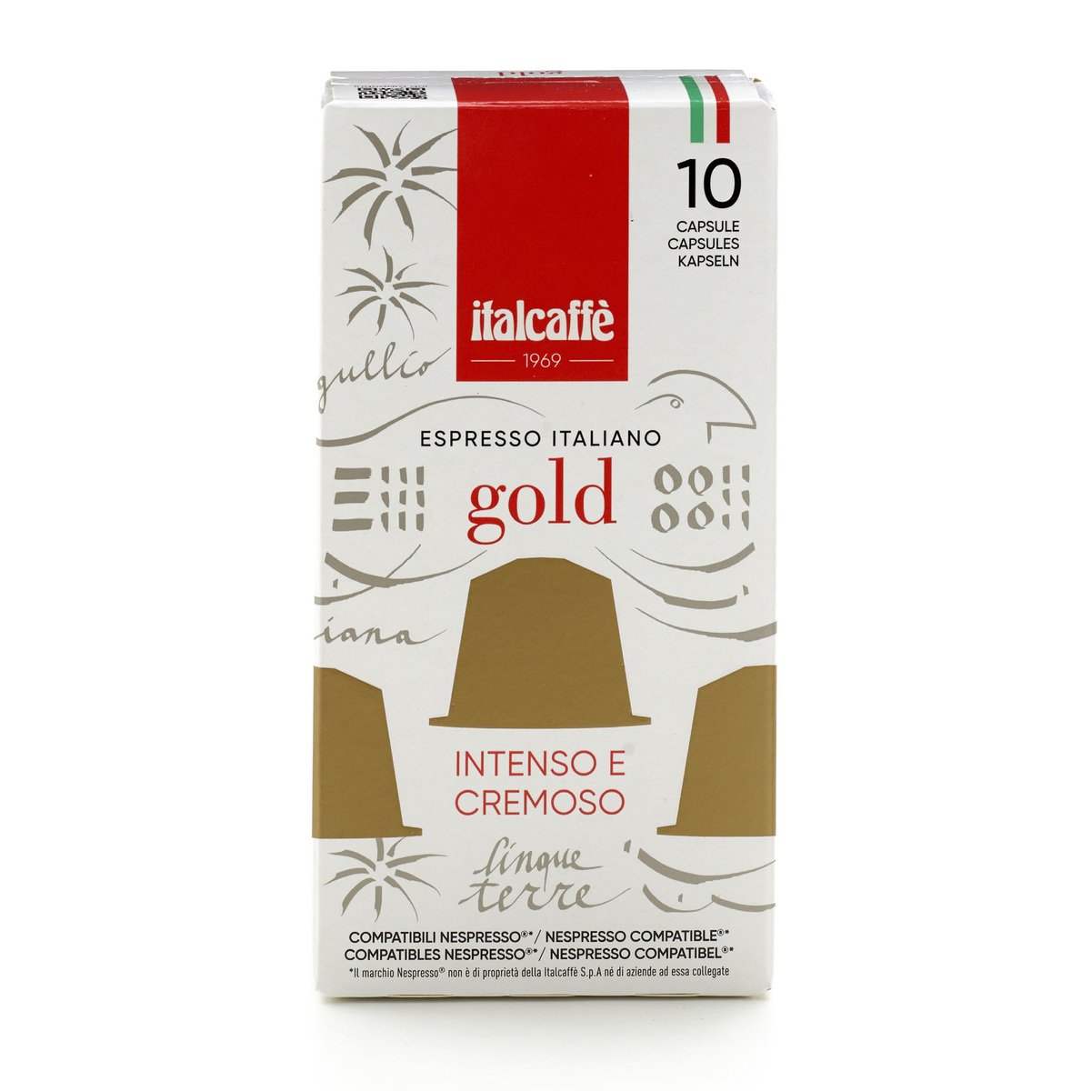 Italcaffe Espresso Italiano Gold Capsule 10 pcs