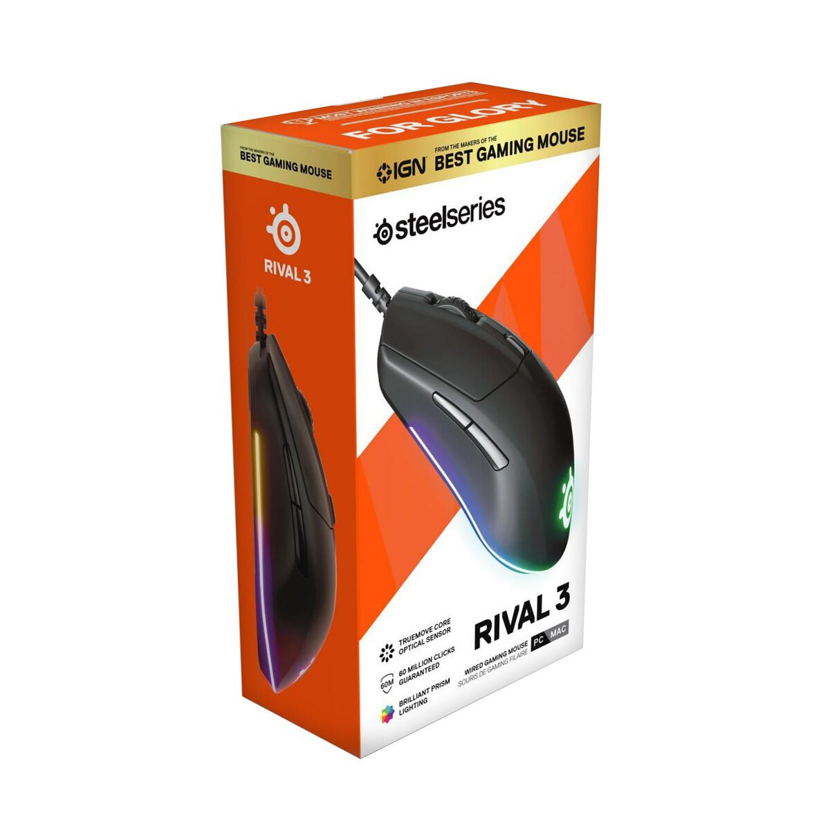 Steelseries Rival 3 Wired Gaming Mouse 62513