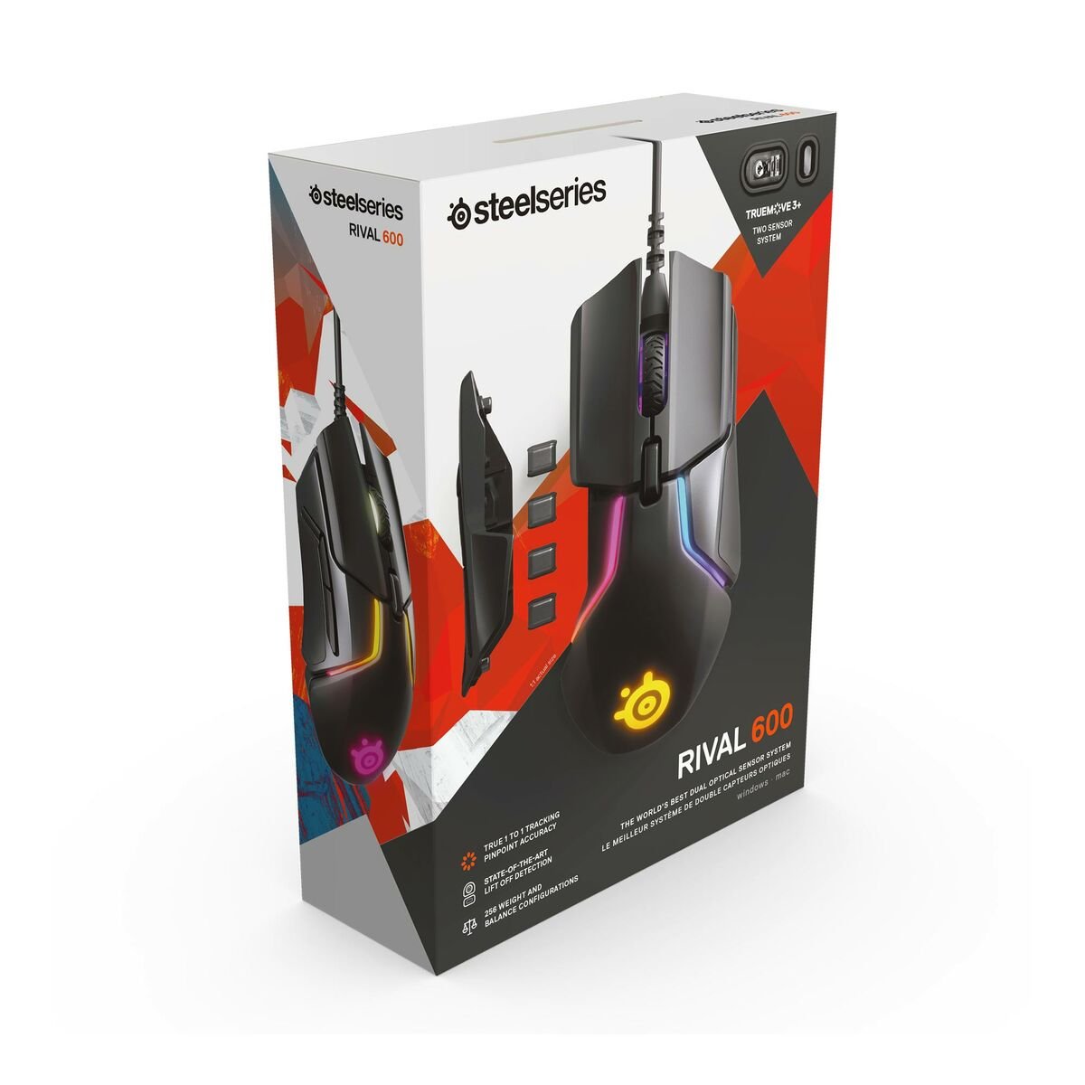 Sørge over elektropositive Lydig Steelseries Rival 600 Wired Gaming Mouse 62446 Online at Best Price |  Gaming Accessories | Lulu Oman