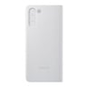 Samsung Galaxy S21+ Book-Cover Smart Clear View Cover ZG996 Grey