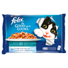 Felix As Good As It Looks Fish Selection in Jelly Wet Cat Food 4 x 100 g