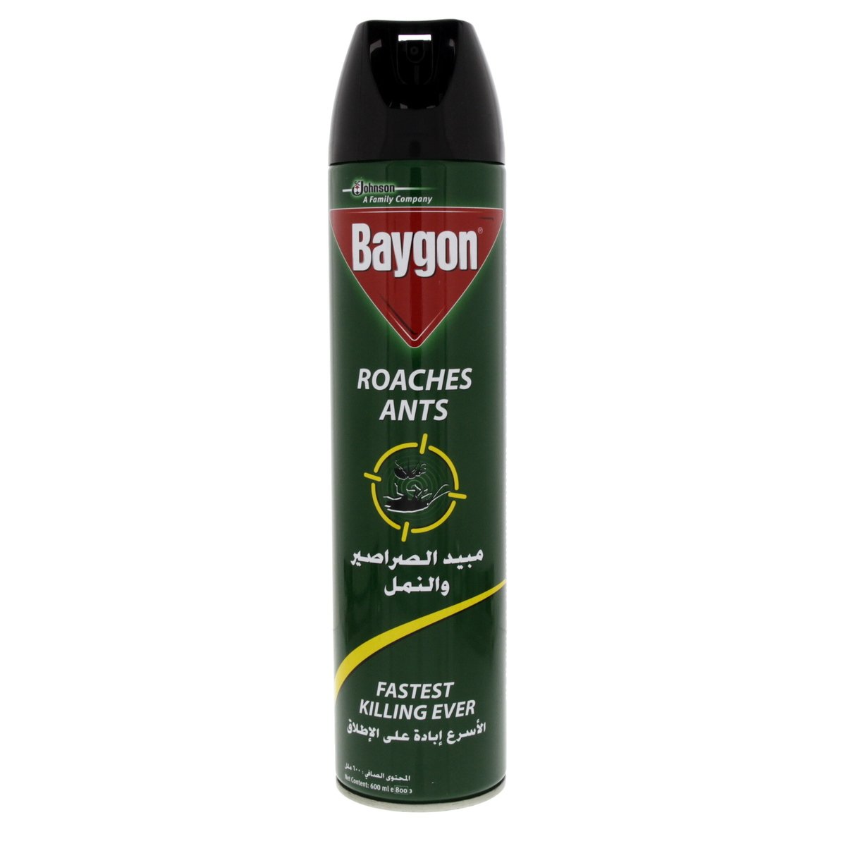 Baygon Insecticide Roaches Ants 600 ml