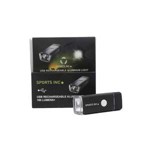 Sports INC Bicycle USB Rechargeable Aluminium Light HYLD306