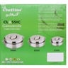 Chefline Stainless Steel Hot Pot Belly Classic 3pcs Set 2.5Ltr + 3.5Ltr + 5Ltr