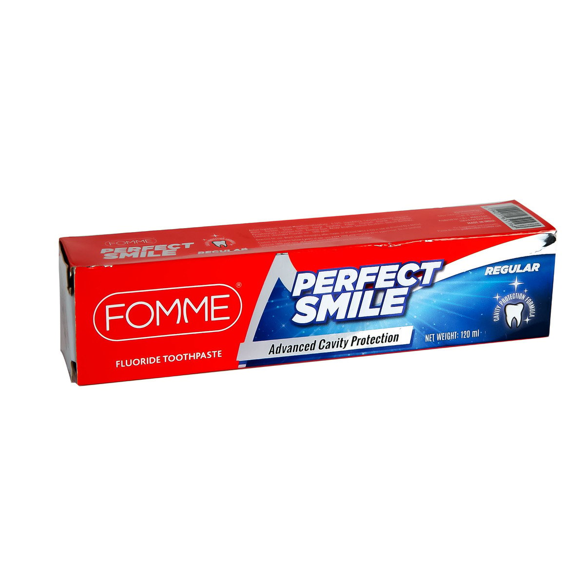 Fomme Toothpaste Advanced Cavity Protection Regular 120ml 3+1
