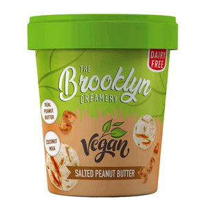 The Brooklyn Creamery Vegan Salted Peanut Butter Ice Cream 450ml