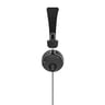 Hama “Fun4Phone” headphones (184016), on-ear, microphone, cable guide on one side,Black