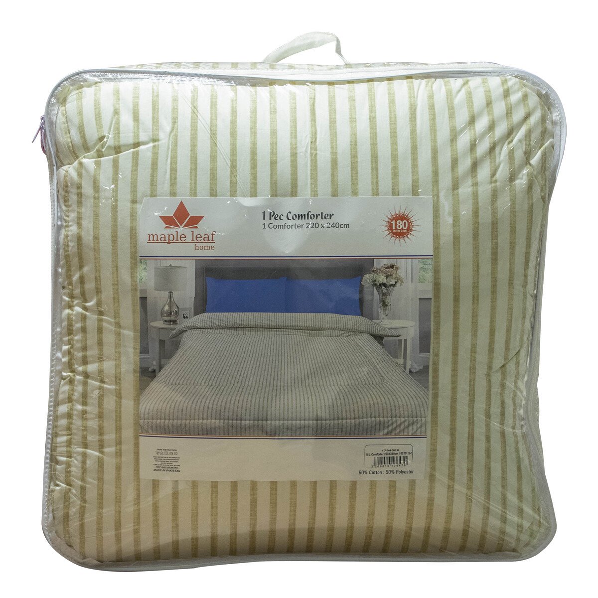 Maple Leaf Comforter 220x240cm 180 Thread Count