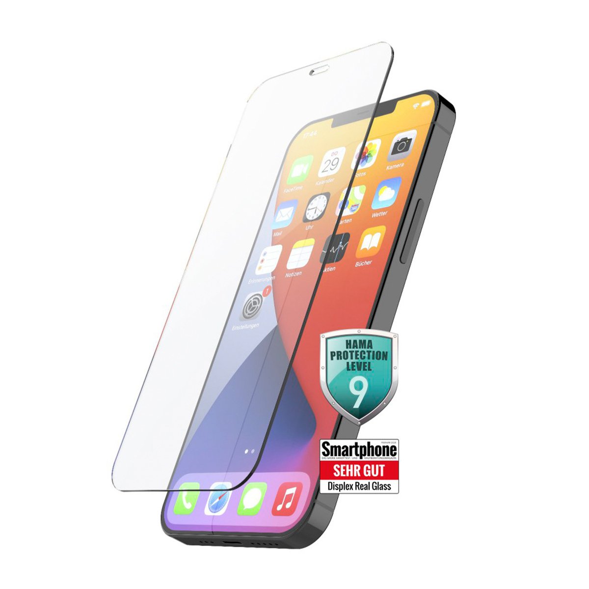 Hama Premium Crystal Glass Real Glass Screen Protector for iPhone 12 Pro Max (188672)