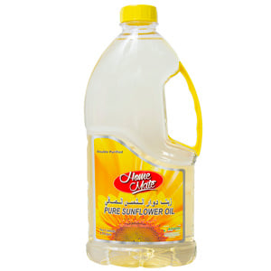 Buy Home Mate Pure Sunflower Oil 1.5 Litres Online at Best Price | Sunflower Oil | Lulu UAE in UAE