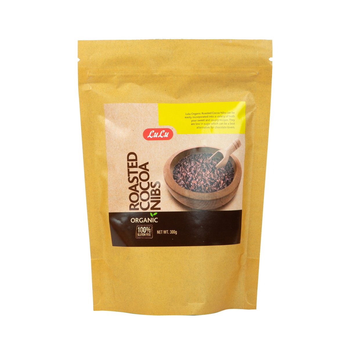 LuLu Organic Roasted Cocoa Nibs 300 g