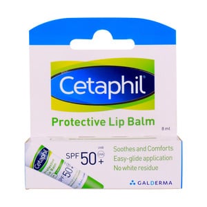 اشتري قم بشراء Cetaphil Lip Balm Protective SPF50+ 8ml Online at Best Price من الموقع - من لولو هايبر ماركت Lip Balms في الكويت