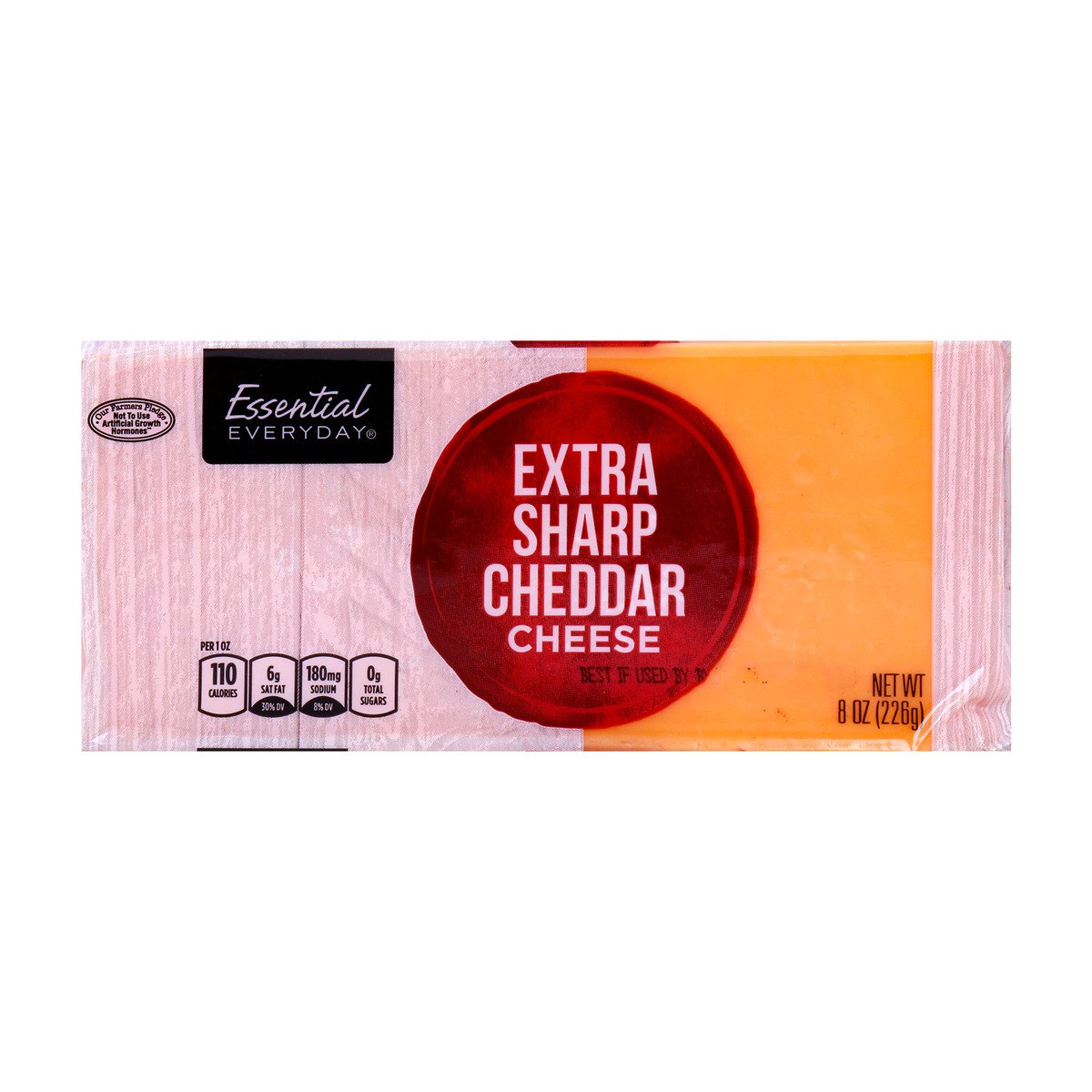 Essential Everyday Extra Sharp Cheddar Cheese 226 g