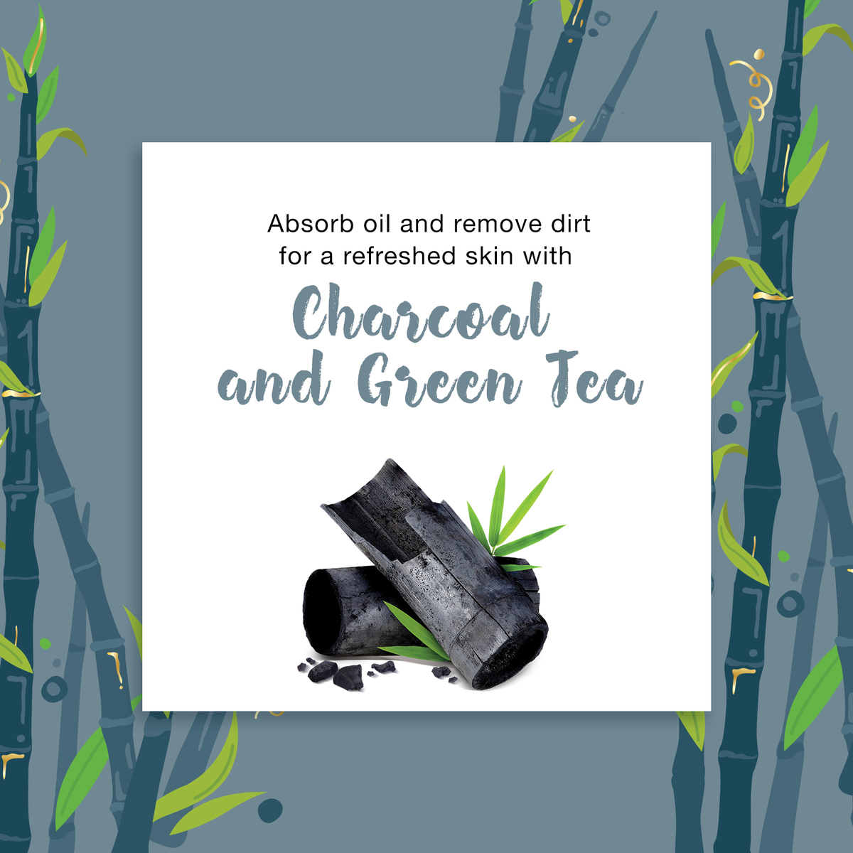Himalaya Charcoal & Green Tea Detoxifying Sheet Mask 30 ml