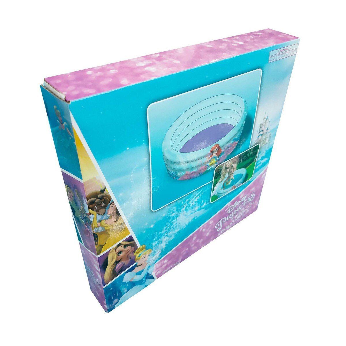 ديزني برينسس حوض سباحة قابل للنفخ بطبعات للأطفال - متعدد الألوان TRHA6000