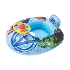 Avengers Printed Kids Inflatable Swim Boat - Multi Color  TRHA5979