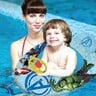 أفنجرز قارب سباحة قابل للنفخ للأطفال بطبعات - متعدد الألوان TRHA5979
