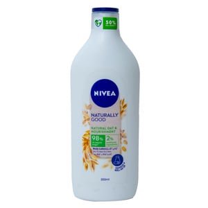 Buy Nivea Body Lotion Natural Oat & Nourishment 350 ml Online at Best Price | Body Lotion | Lulu UAE in Kuwait