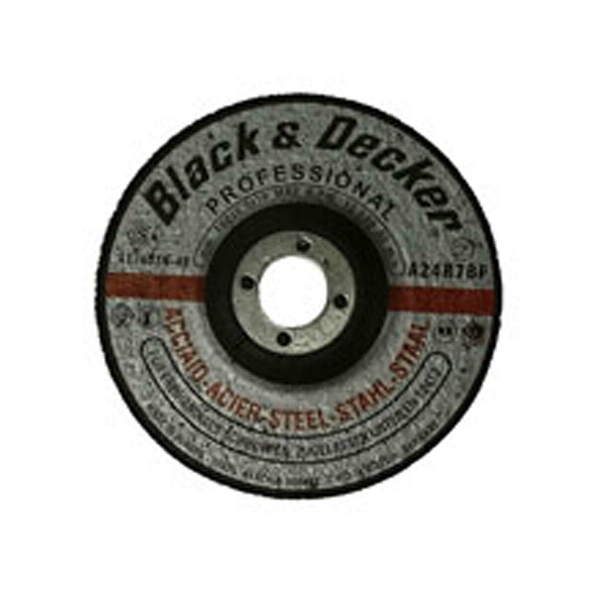 Black & Decker Angle Grinder  KG8215MEA4 820W + 3pcs Metal Grinding Discs