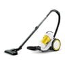 Karcher VC 3 Premium Plus White 1100W,Saves changing and purchasing new filter bags: The VC 3 Premium Plus vacuum cleaner with multi-cyclone technology and transparent, washable waste container.