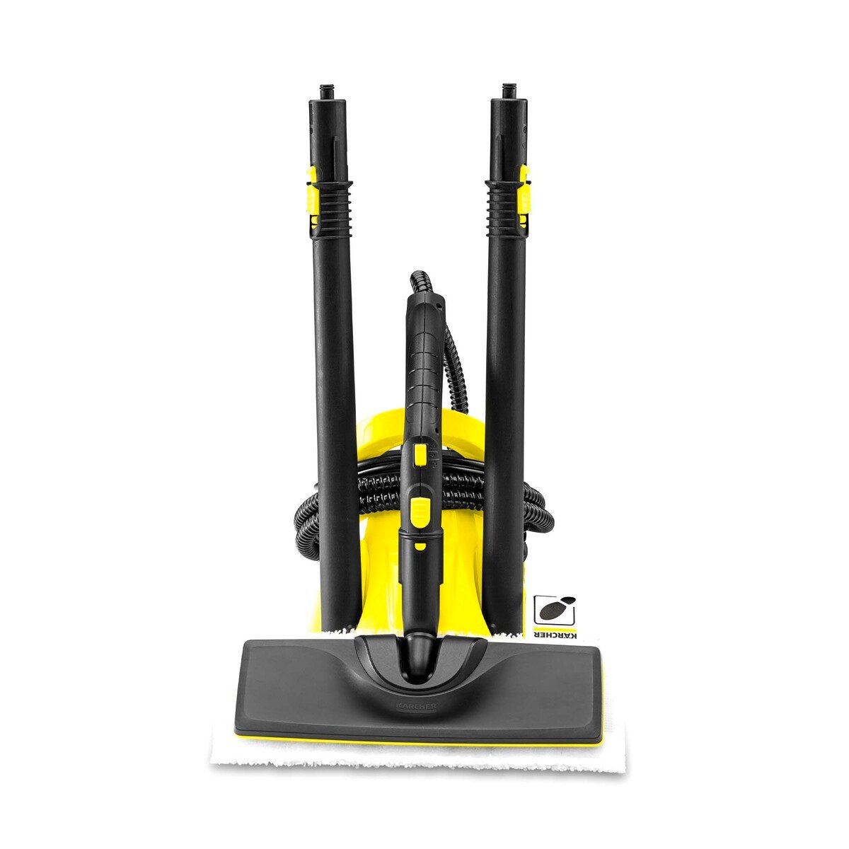 Karcher Steam Cleaner SC 2 Deluxe EasyFix,The entry-level model for steam cleaning without chemicals: The compact SC 2 Deluxe EasyFix with illuminated LED ring for displaying the operating mode. Ideal for all hard surfaces throughout the home.