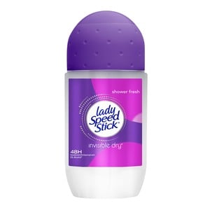 Mennen Lady Speed Stick Roll On Invisible Dry Shower Fresh 50ml