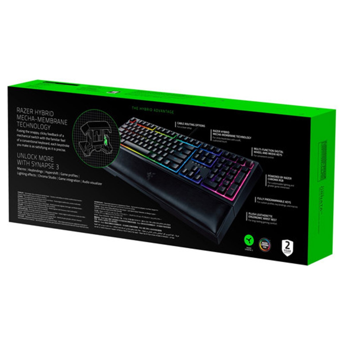 Razer Gaming Keyboard Ornata V2 Black