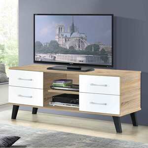 Maple Leaf  TV-Cabinet Wood 11540 Oak Wood Size: 47x39x120 Cms(HxWxL) (Made In Malaysia)