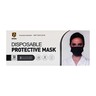 Disposable Face Mask Black 3ply 50pcs