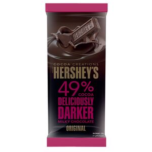 Hershey's Cocoa Creations Deliciously Darker Milky Chocolate Original 49% Cocoa 100 g