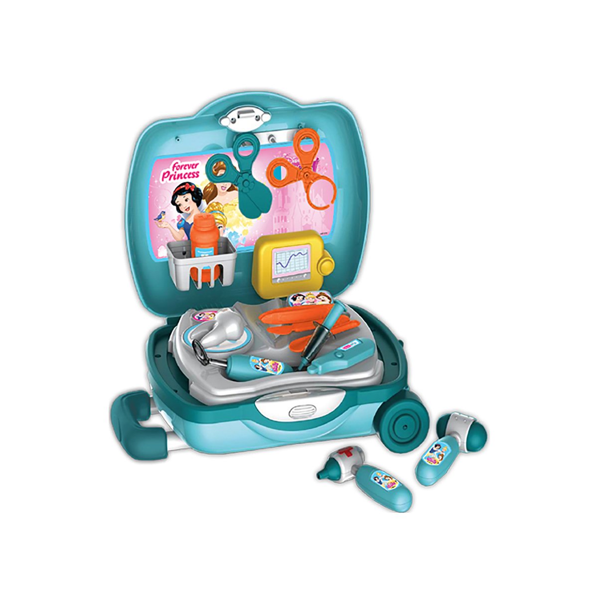 ديزني برينسيس حقيبة بعجلات لعبة الطبيب للأطفال ST-DIS26