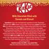 Nestle KitKat Milk Chocolate Filled with Cereals and Biscuit 198 g