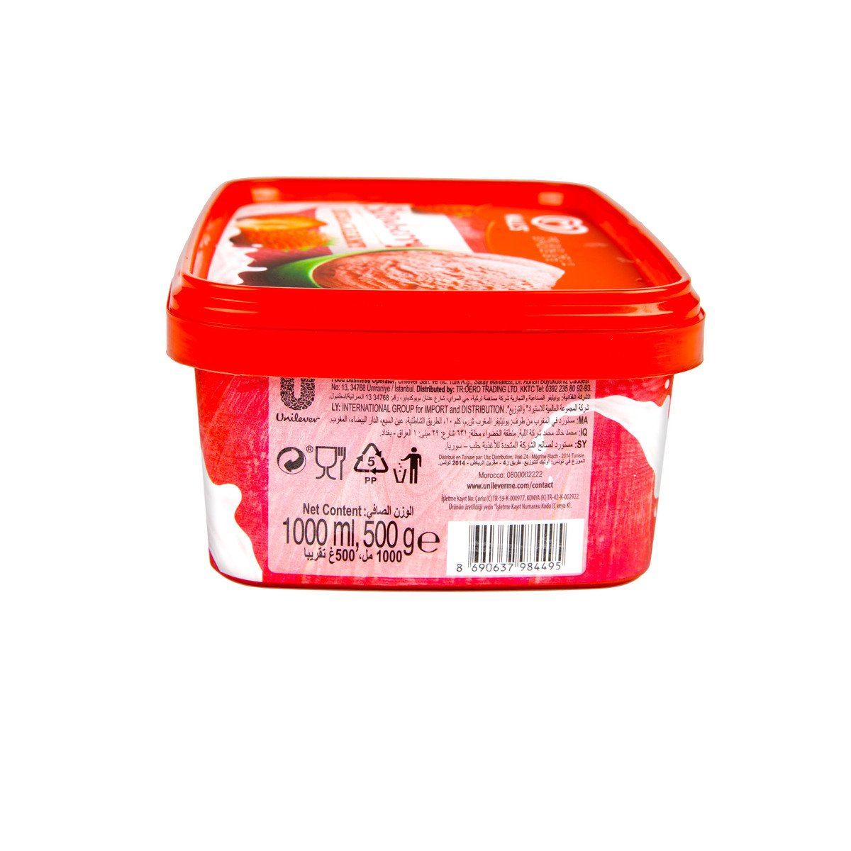 Wall's Rich & Creamy Strawberry Ice Cream 1 Litre