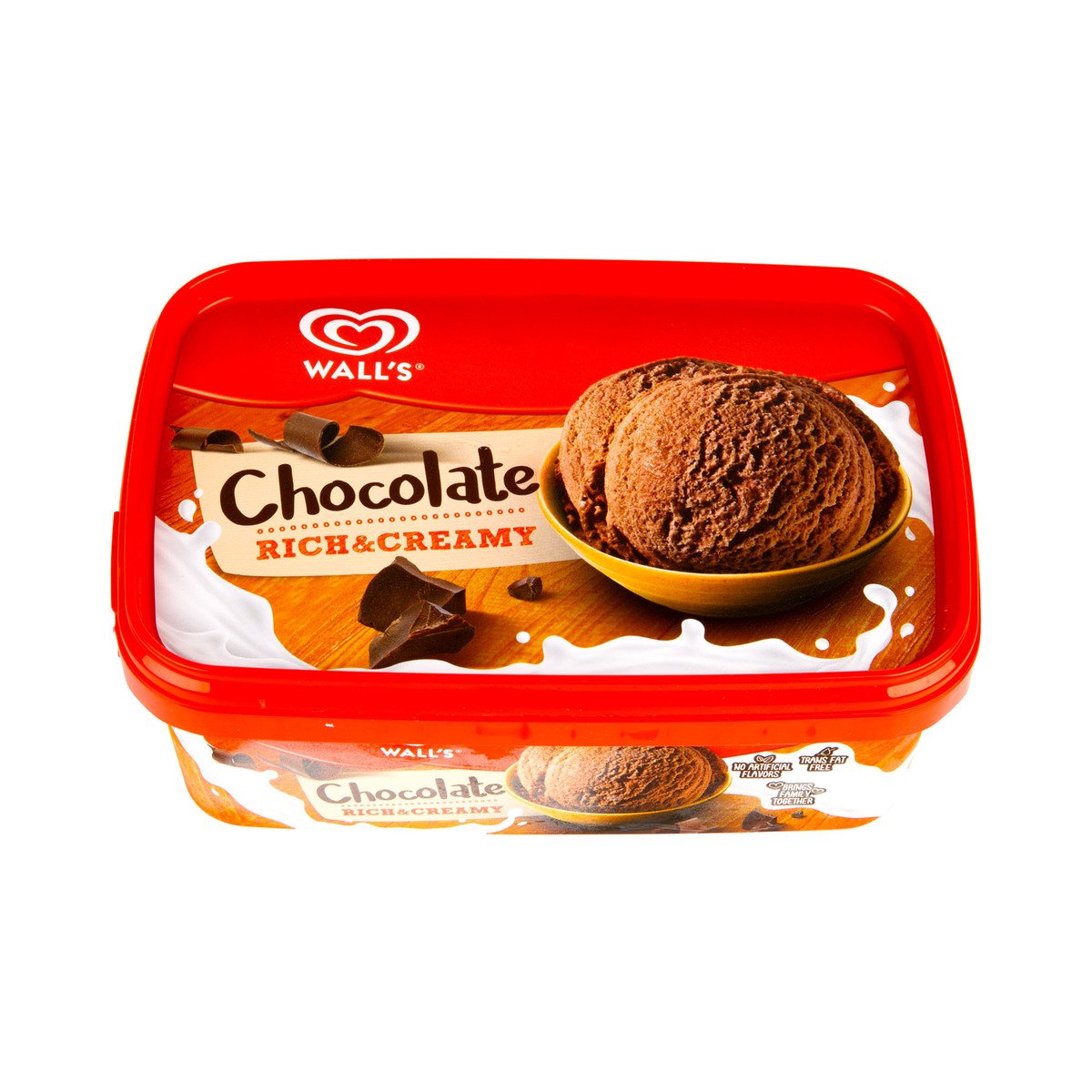 Wall's Rich & Creamy Chocolate Ice Cream 1 Litre