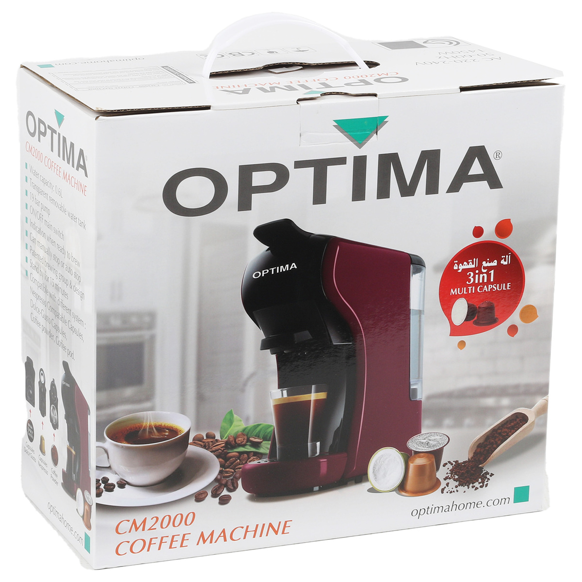 Optima Multi Capsule Coffee Maker CM2000