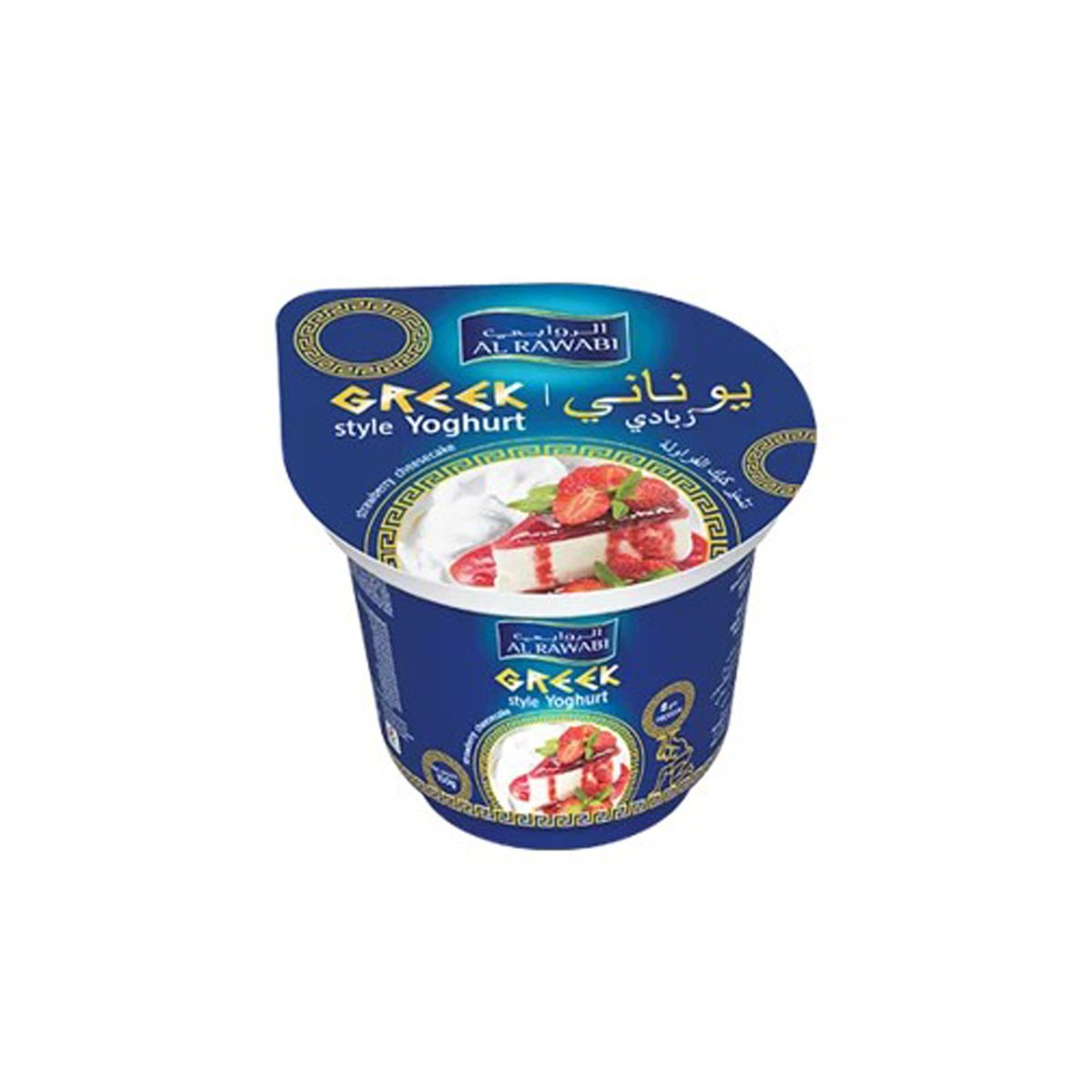 Al Rawabi Greek Yoghurt Strawberry & Cheesecake 150 g