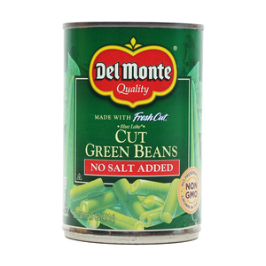 Del Monte Cut Green Beans No Salt Added 411g