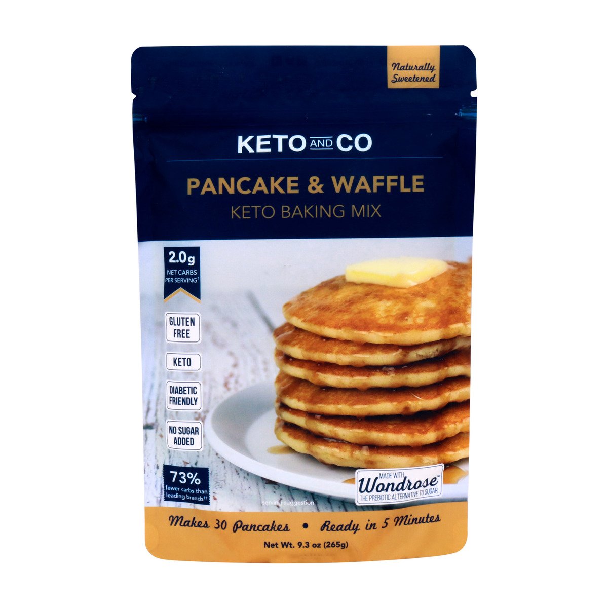 Keto And Co Keto Baking Mix Pancake & Waffle 265g