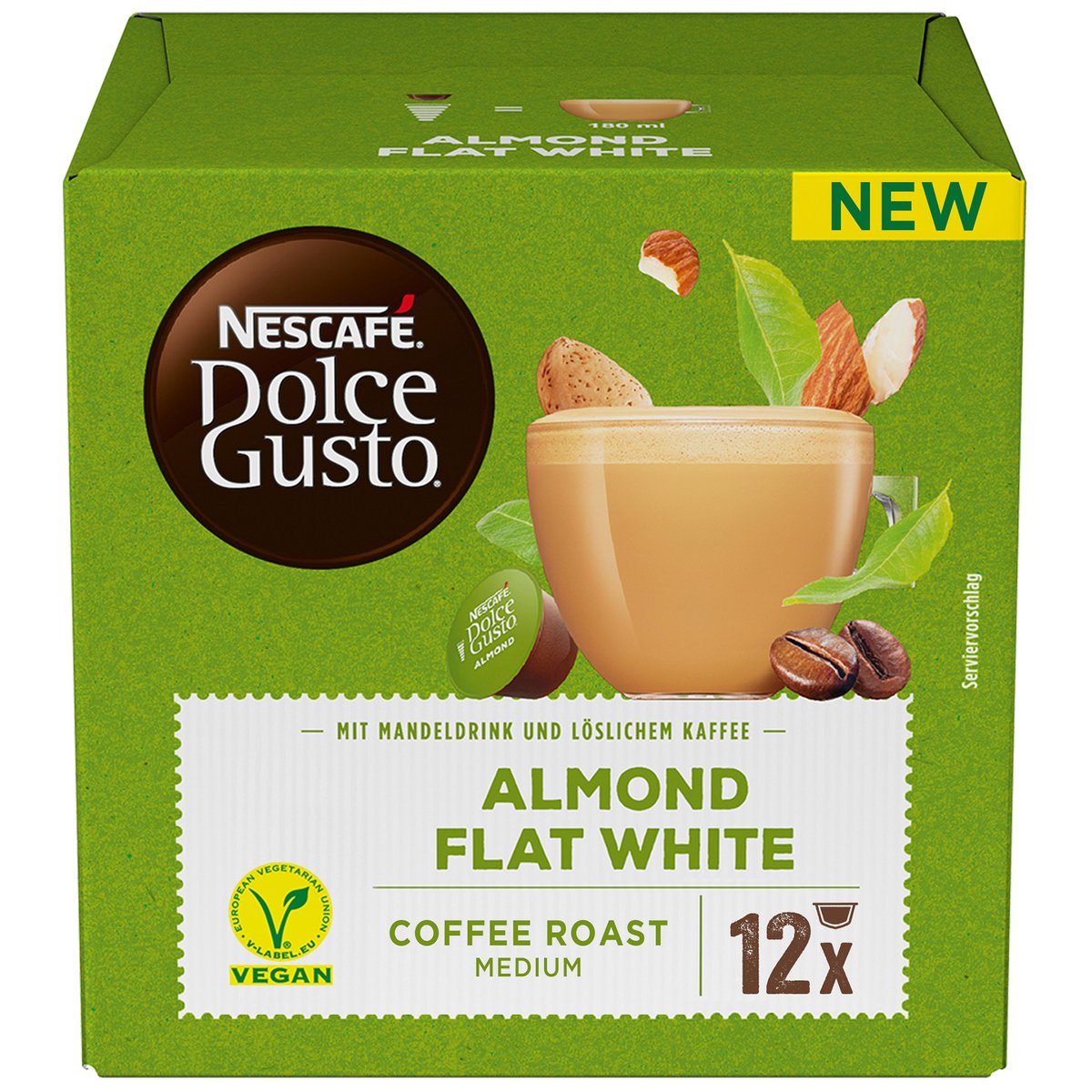 Nescafe Dolce Gusto Almond Flat White 12 pcs