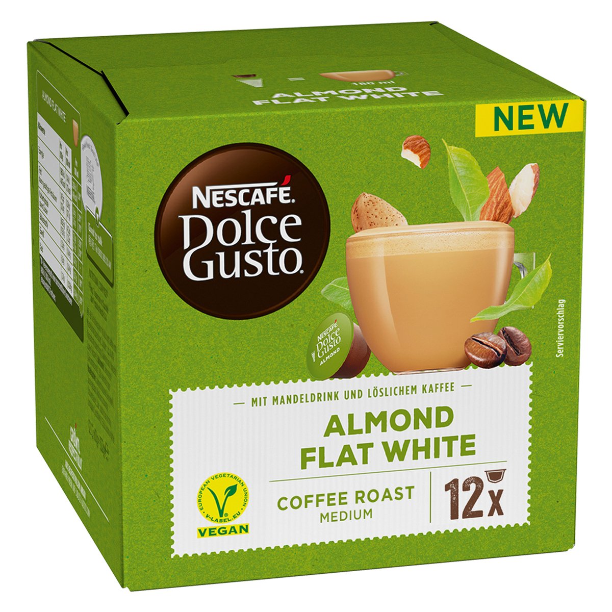 Nescafe Dolce Gusto Almond Flat White 12 pcs