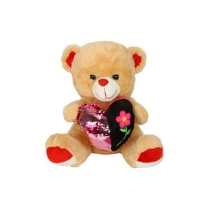 First Step Bear With Heart 30cm ME4468