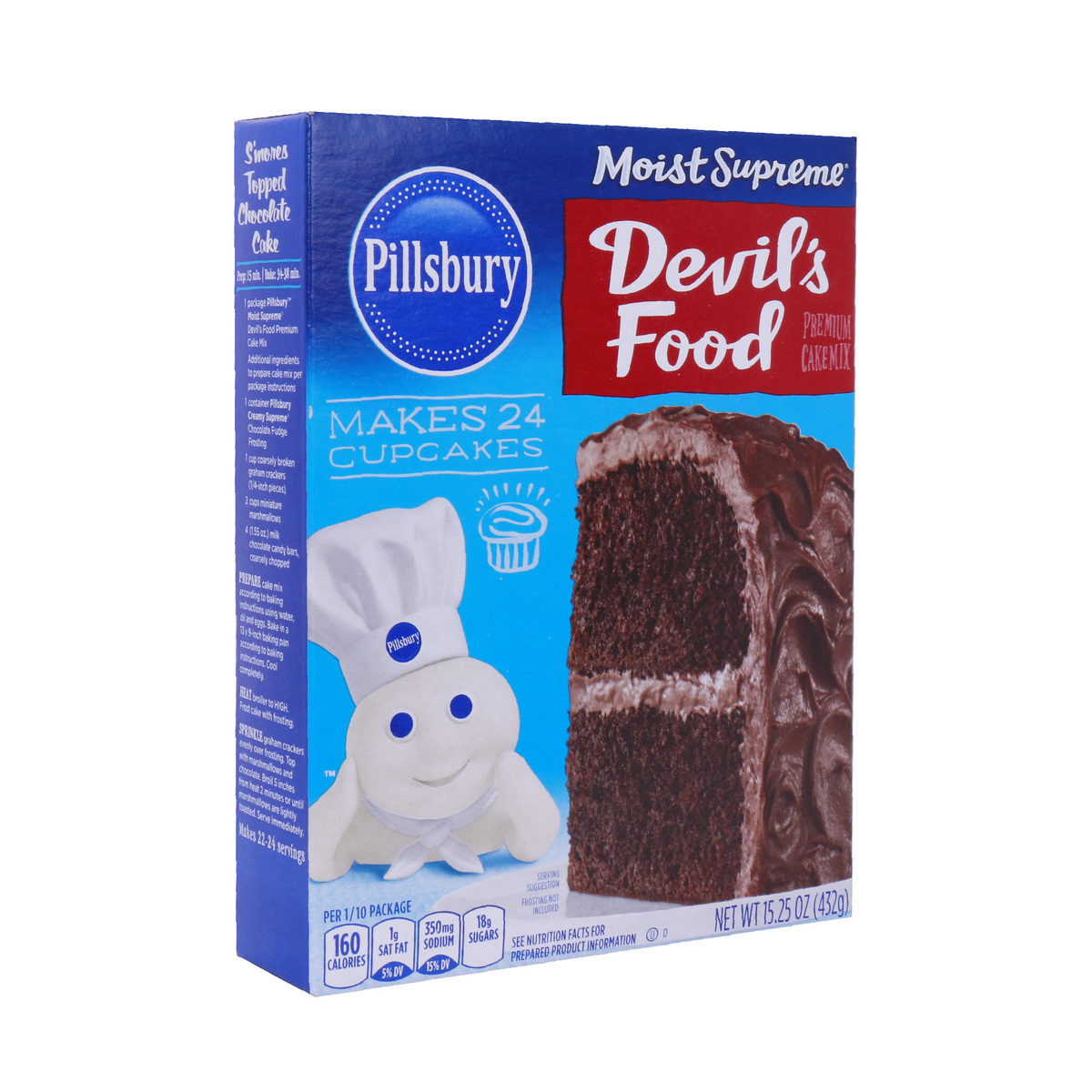 Pillsbury Moist Supreme Devil's Cake Mix 432 g