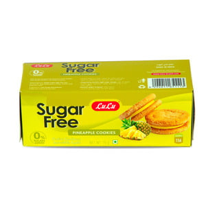 LuLu Sugar Free Pineapple Cookies 75 g