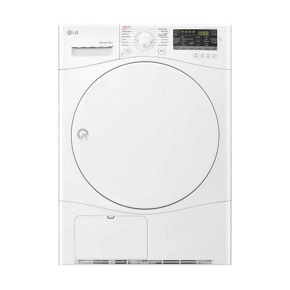 اشتري قم بشراء LG Dryer RC7066A1F 7Kg Online at Best Price من الموقع - من لولو هايبر ماركت Dryer في السعودية