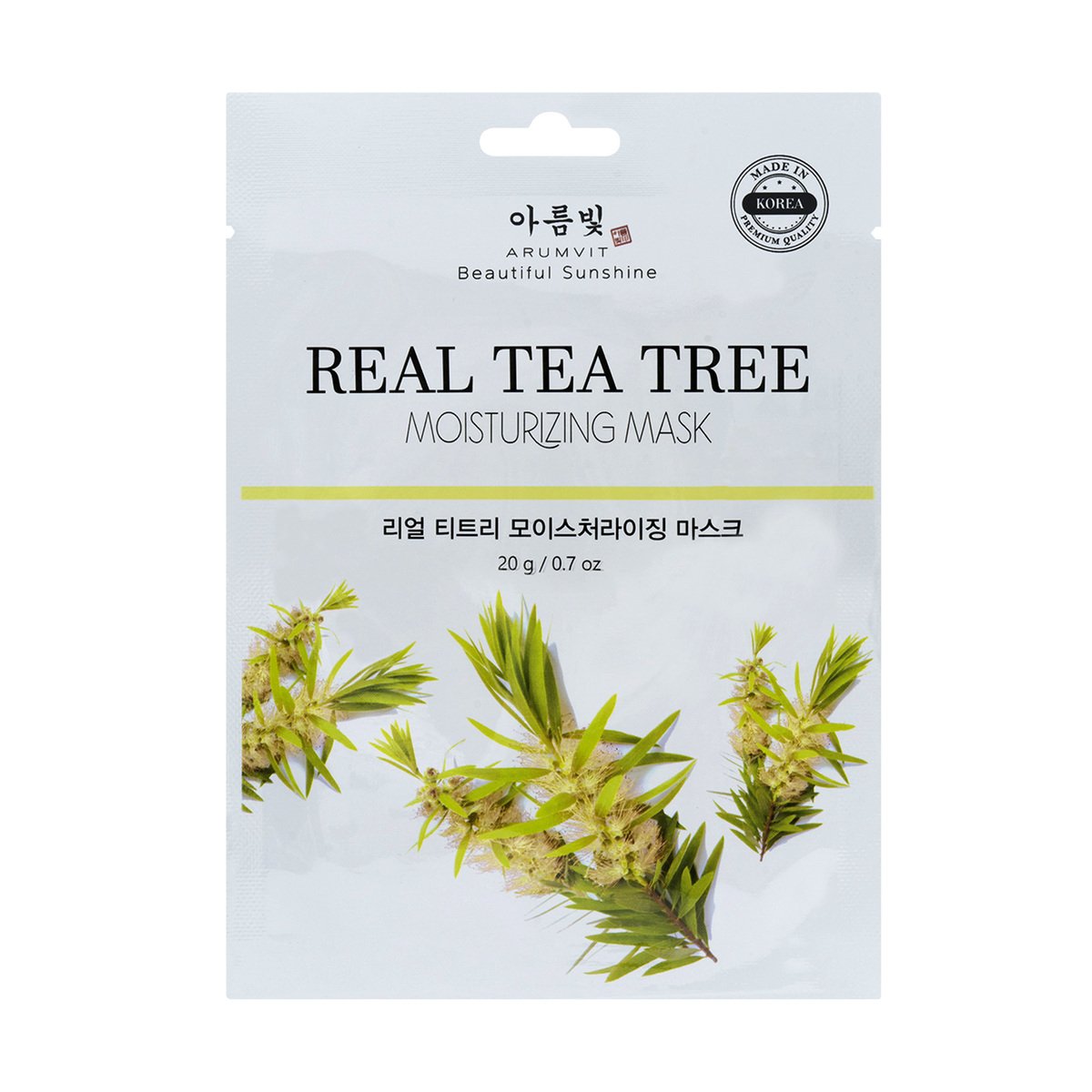 Arumvit Real  Tea Tree Moisturizing Mask 20g