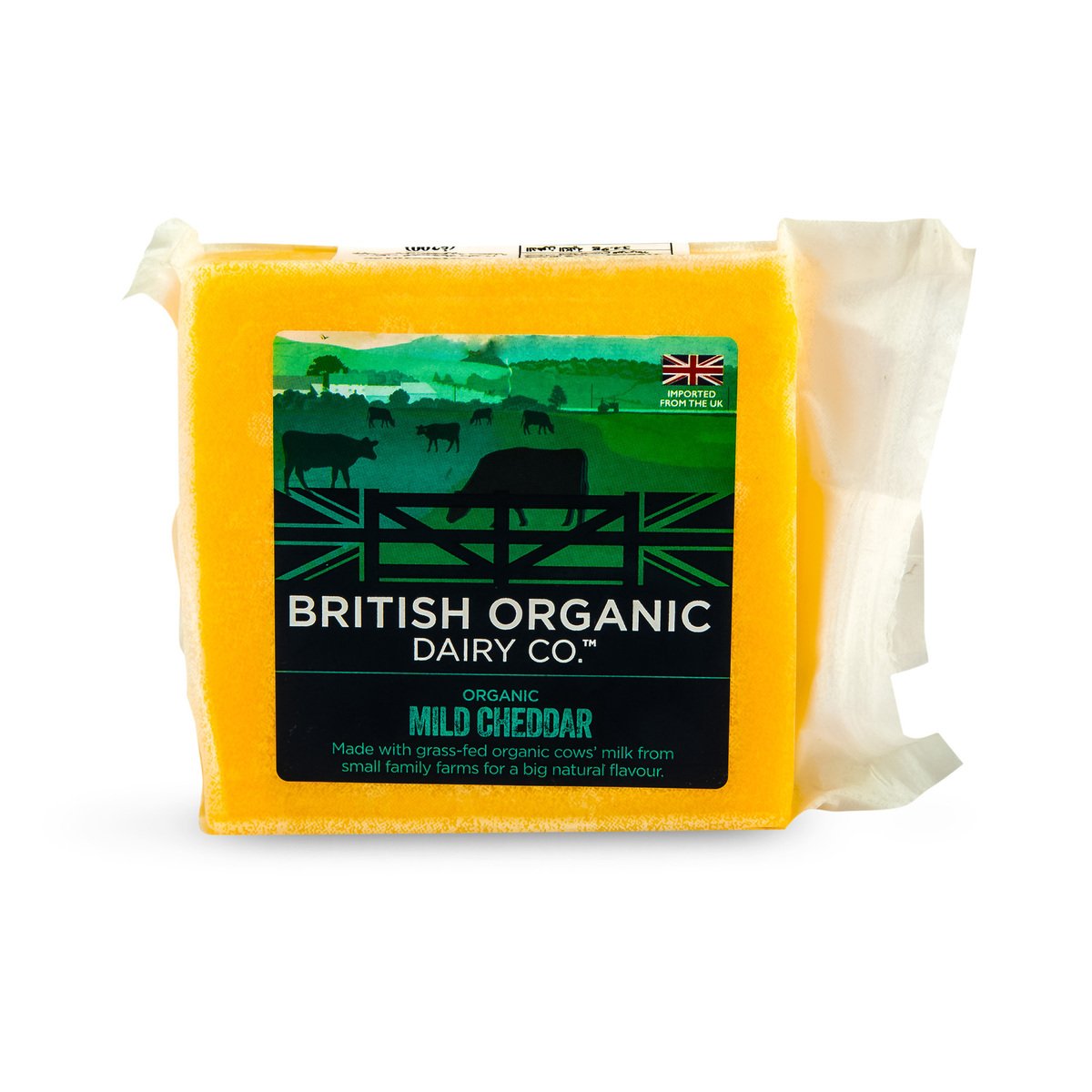 British Organic Dairy Co. Organic Mild Cheddar 200 g