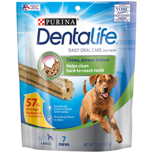 Purina DentaLife Large Dog Dental Chews 221g