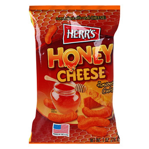 Herr's Honey Cheese Flavored Curls 28g