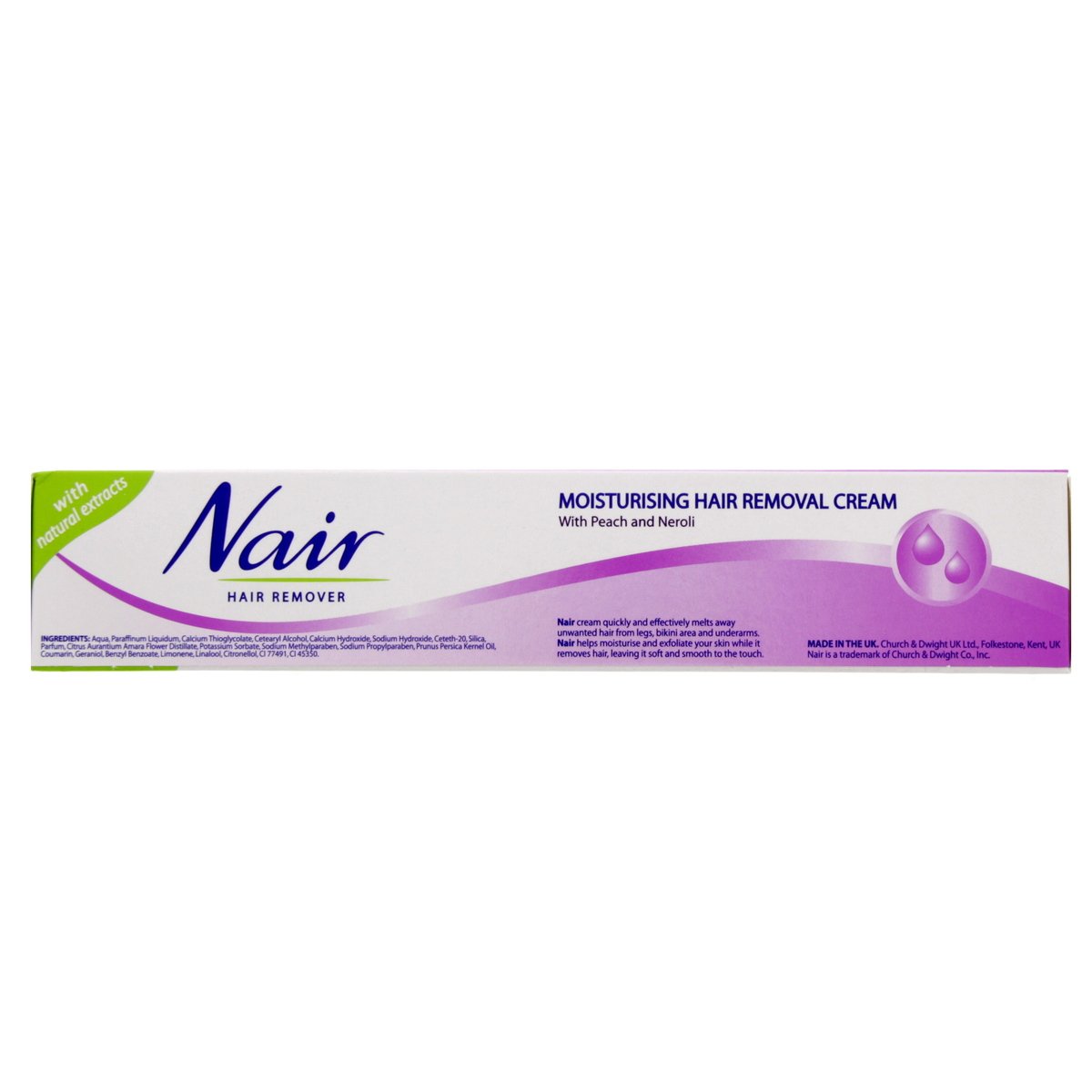 Nair Moisturising Hair Removal Cream With peach and Neroli 110ml